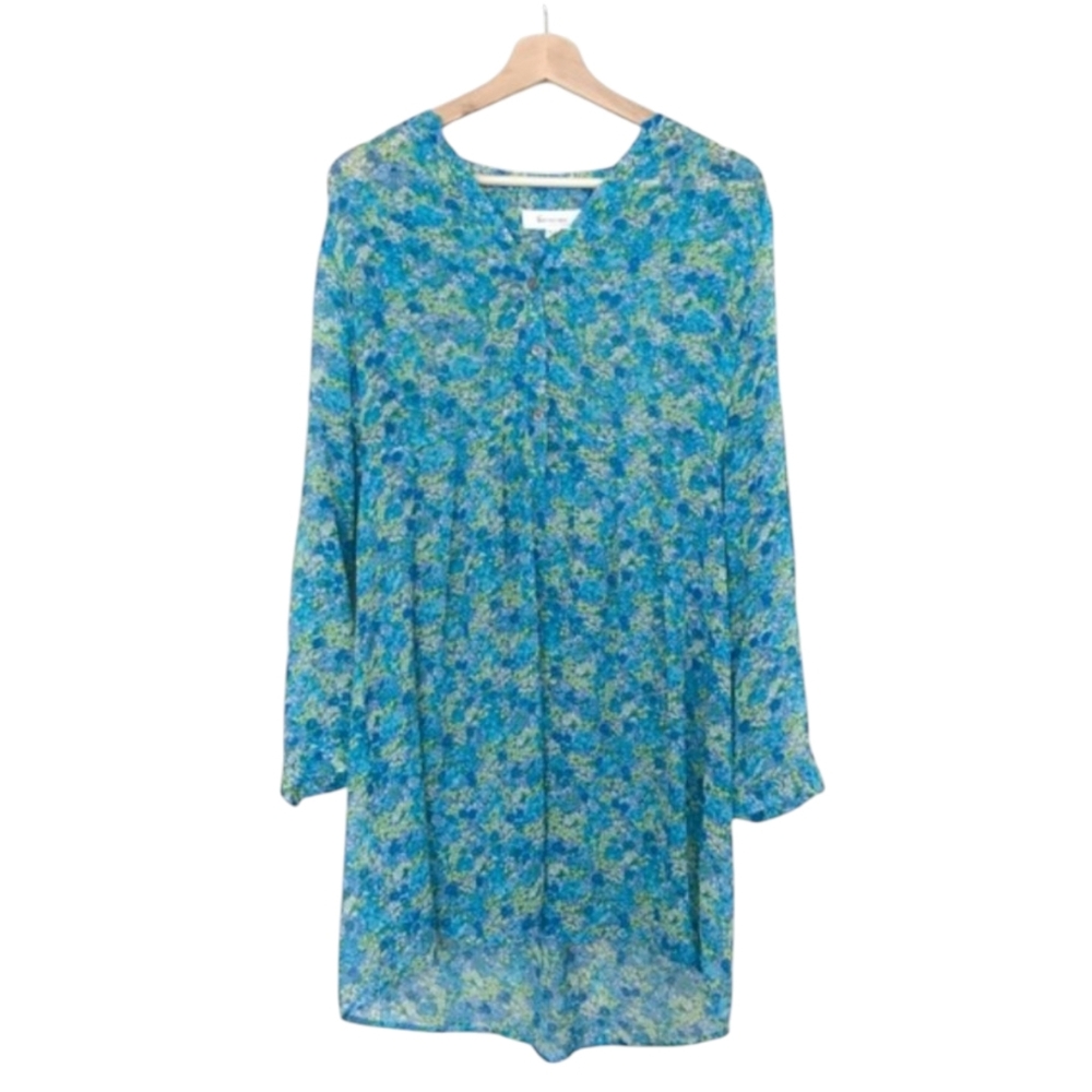 Two by Vince Camuto Floral Swimsuit Cover Up Dress - Size S